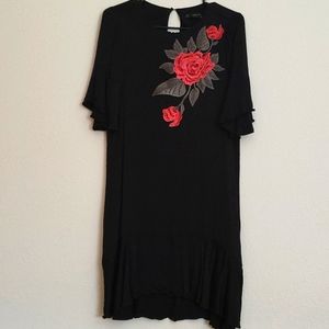Zara black dress